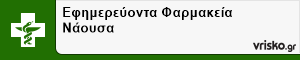 Εφημερεύοντα Φαρμακεία Νάουσα